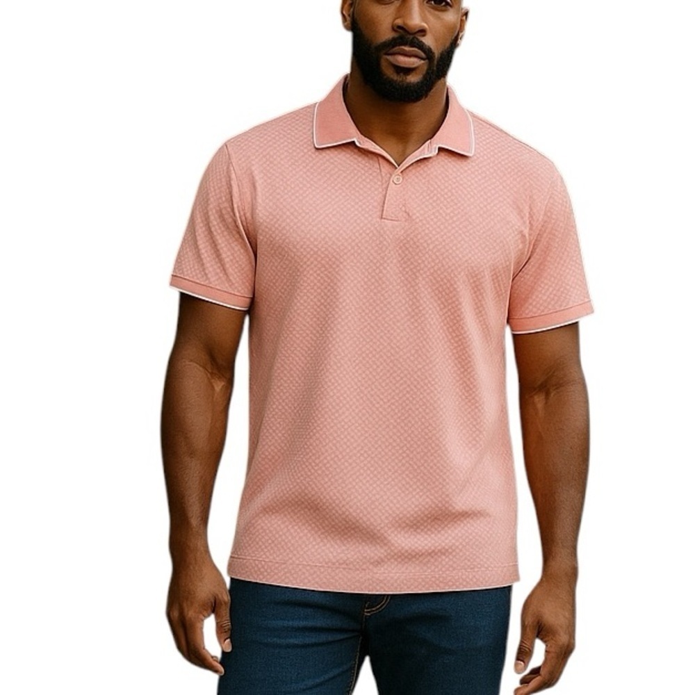 Men’s Goodfellow & Co XL Standard Fit Polo Shirt Casual Office Golf Cotton Blend
